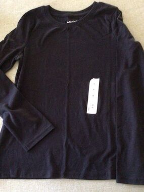 jumping beans Black Long Sleeve Crewneck Tee